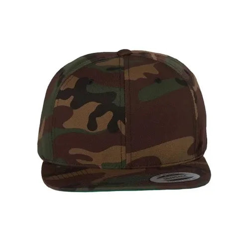 Yupoong YU6089M - Flat Bill Snapback Baseball Cap