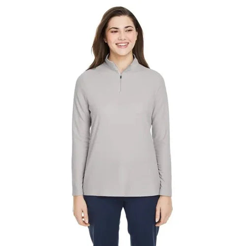 Ladies' - 365 CE405W - Fusion ChromaSoft Pique Quarter-Zip