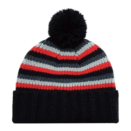 Ladies' - AJM International 9C259M - Acrylic, Cuff Toque (Pom, Pom 8cm)