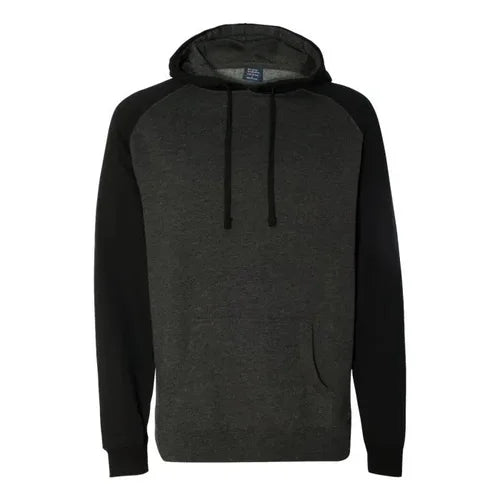 Mens' - Independent Trading Co. IND40RP - Raglan Hooded Sweatshirt