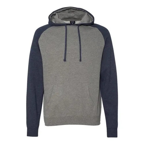 Mens' - Independent Trading Co. IND40RP - Raglan Hooded Sweatshirt