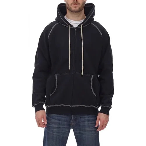Mens' - KingFashion KP8017 - Extra Heavy Full Zip Hooded Jacket