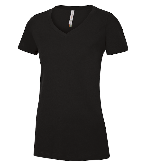 ATC™ EUROSPUN® RING SPUN V-NECK LADIES' TEE. ATC8001L