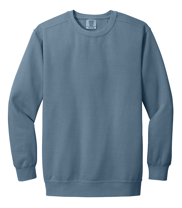 COMFORT COLORS® RING SPUN CREWNECK SWEATSHIRT. 1566