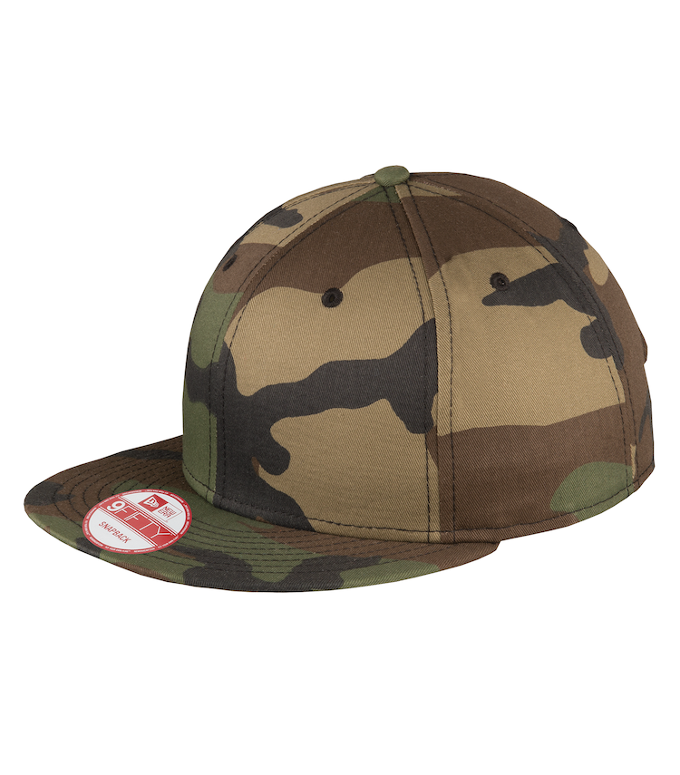NEW ERA® 9FIFTY® FLAT BILL SNAPBACK CAP. NE400  _ WHOL.