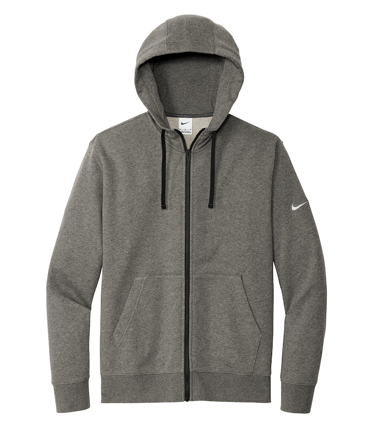 NIKE CLUB FLEECE SLEEVE SWOOSH FULL ZIP HOODIE. DR1513
