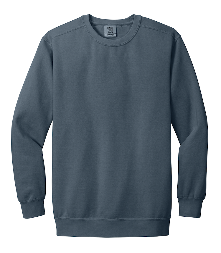 COMFORT COLORS® RING SPUN CREWNECK SWEATSHIRT. 1566