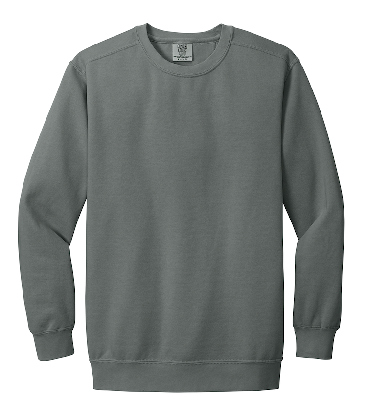 COMFORT COLORS® RING SPUN CREWNECK SWEATSHIRT. 1566