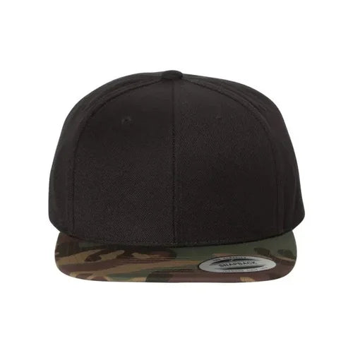 Yupoong YU6089M - Flat Bill Snapback Baseball Cap