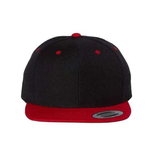 Yupoong YU6089M - Flat Bill Snapback Baseball Cap