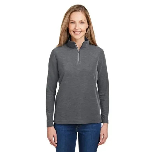 Ladies' - 365 CE405W - Fusion ChromaSoft Pique Quarter-Zip