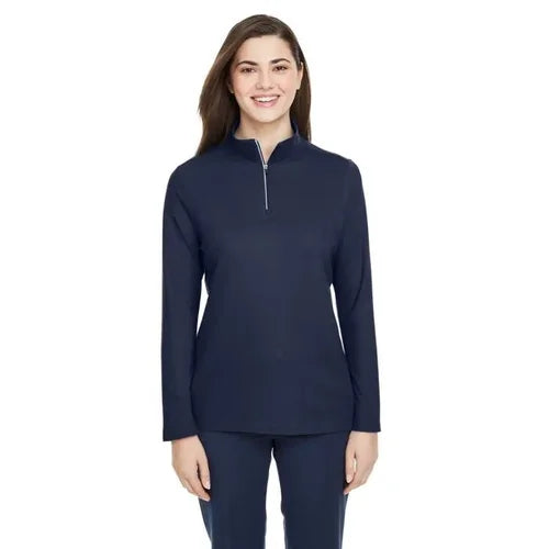 Ladies' - 365 CE405W - Fusion ChromaSoft Pique Quarter-Zip