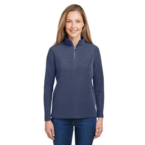 Ladies' - 365 CE405W - Fusion ChromaSoft Pique Quarter-Zip