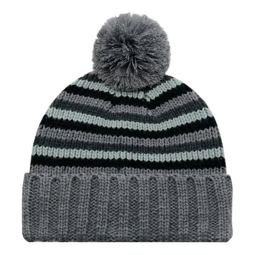 Ladies' - AJM International 9C259M - Acrylic, Cuff Toque (Pom, Pom 8cm)