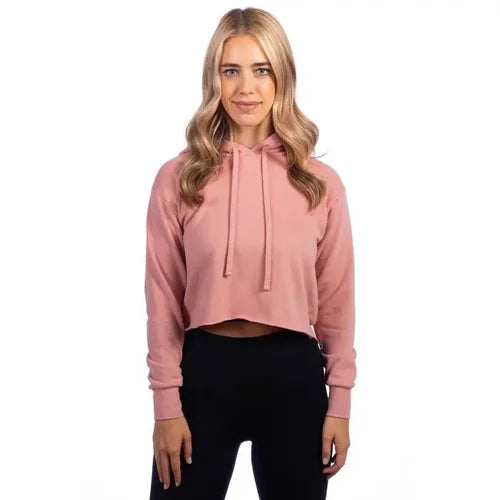 Cropped Pullover Hooded Sweatshirt - Next Level 9384