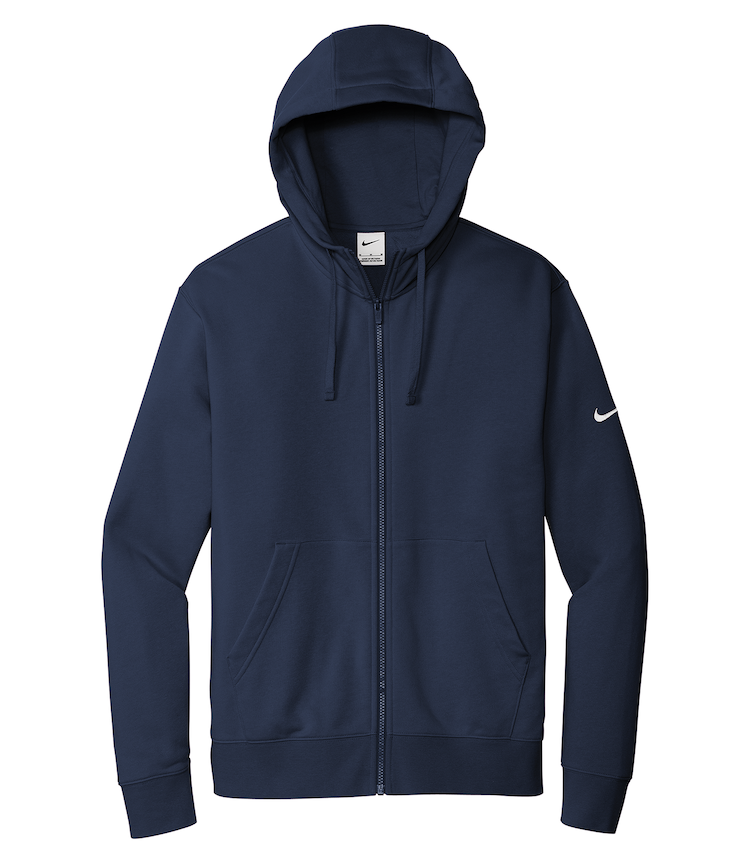 NIKE CLUB FLEECE SLEEVE SWOOSH FULL ZIP HOODIE. DR1513