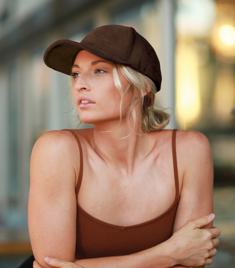 INIVI COOPER CORDUROY 2 PANEL CAP. IV141