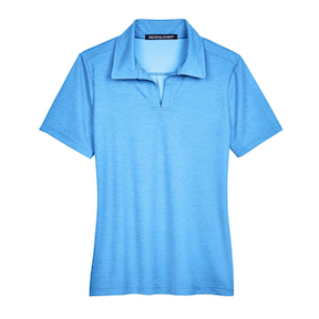 Devon & Jones DG22W - Ladies' CrownLux Performance Address Mlange Polo