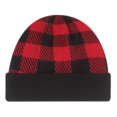 AJM International 9N555M - Acrylic Cuff Toque (Lumberjack)