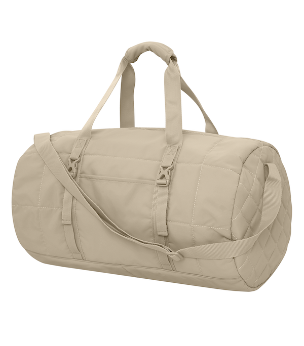 KOI® MATTE QUILTED BARREL DUFFEL. 27 L. KOI1808