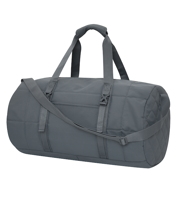 KOI® MATTE QUILTED BARREL DUFFEL. 27 L. KOI1808