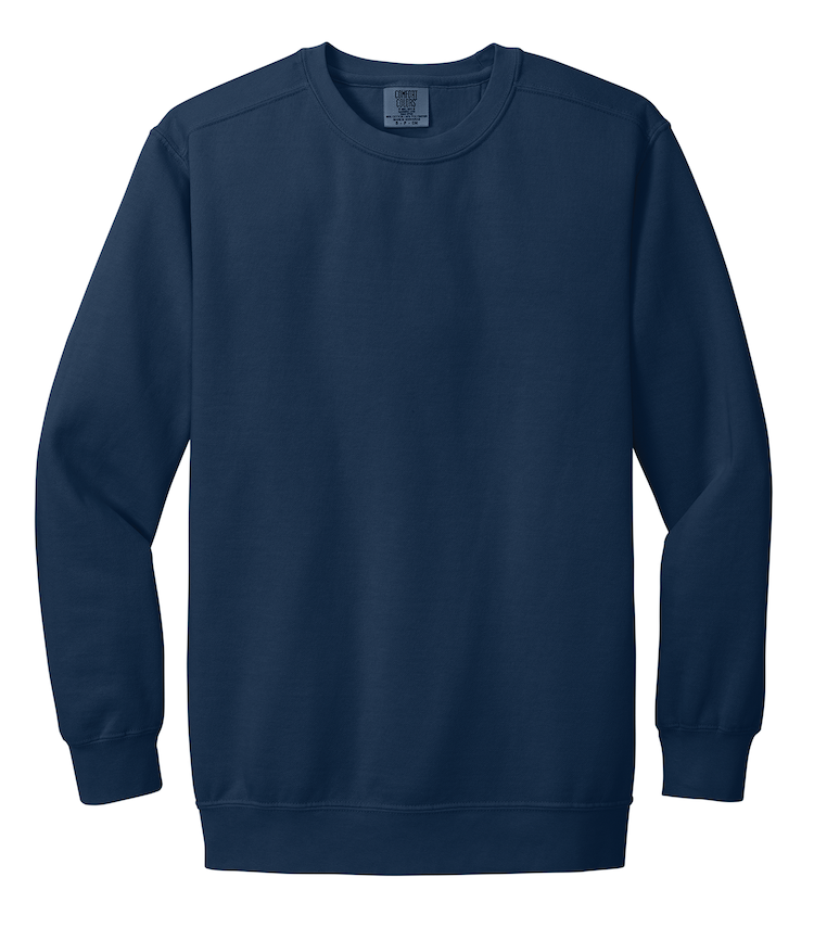 COMFORT COLORS® RING SPUN CREWNECK SWEATSHIRT. 1566
