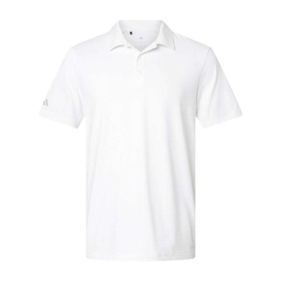 Adidas A704 - Men's Textured Stripe Polo