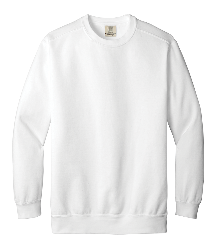 COMFORT COLORS® RING SPUN CREWNECK SWEATSHIRT. 1566