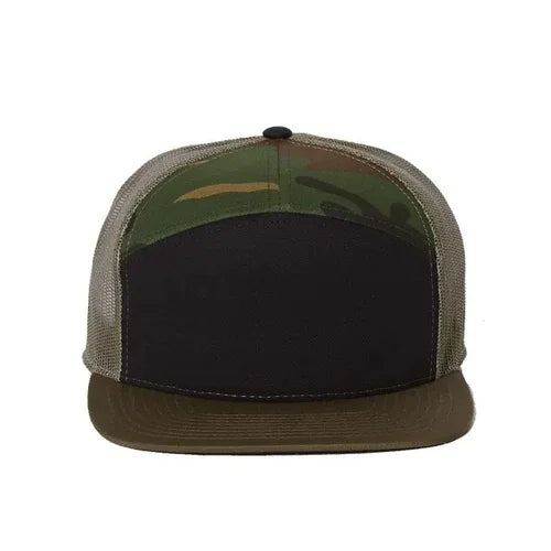 Mens 7 Panel Trucker Cap from Richardson
