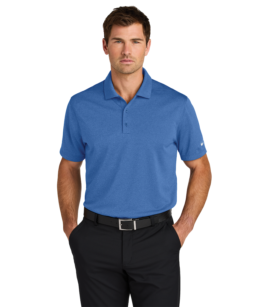 NIKE Dri-FIT SMOOTH HEATHER POLO. NKFQ4794
