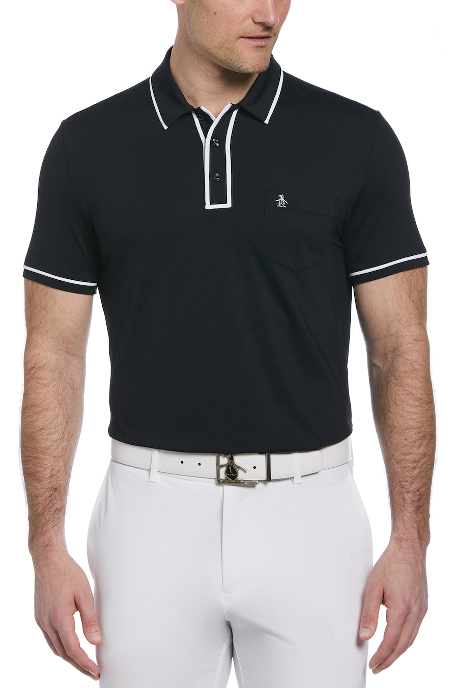 ORIGINAL PENGUIN® TECHNICAL EARL POLO. OGKSE002